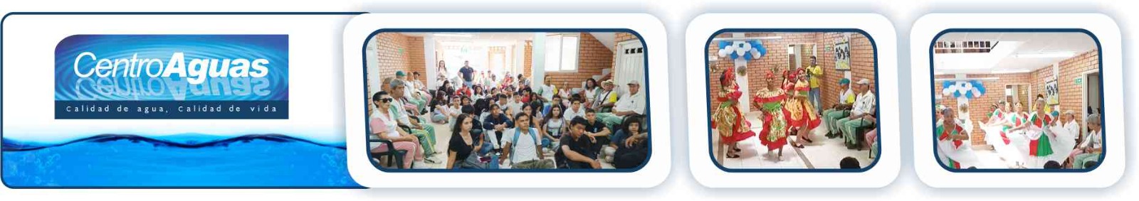 CENTROAGUAS celebró el mes del Adulto Mayor Diseños con tres fotografías de la actividad con los abuelos