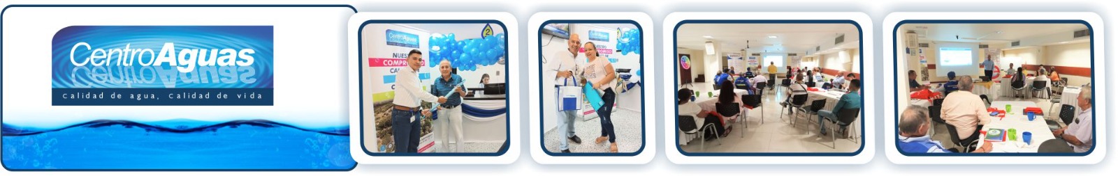 CENTROAGUAS celebró el Día Nacional del Usuario y Vocal de Control Diseño con 4 imágenes de la celebración del Día Nacional del Usuario y Vocal de Control