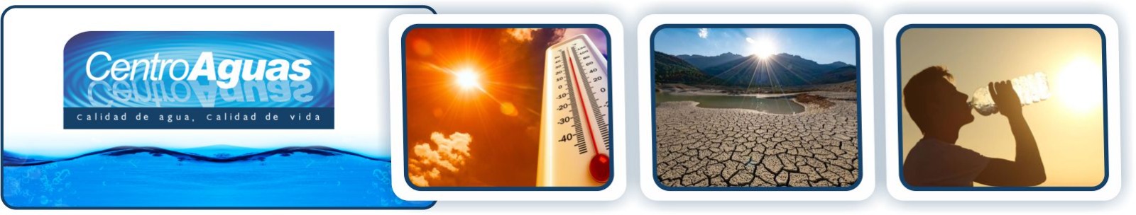 Recomendaciones para afrontar Fenómeno del Niño Diseño con ilustraciones sobre alta temperatura, desabastecimiento de agua