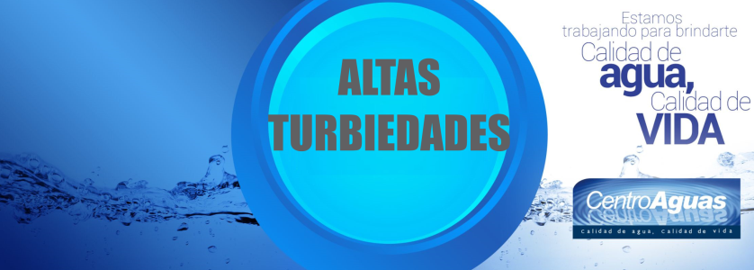 Diseño de imagen de altas turbiedades del servicio de acueducto 