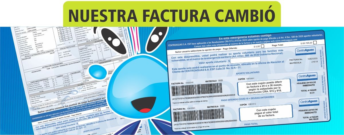 cambio de la factura por emergencia sanitaria Imagen representativa del cambo de la factura por emergencia sanitaria