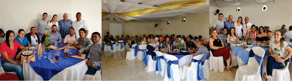 Imagen representativa del personal de Centroaguas con periodistas de Tuluá celebrando el día del periodista