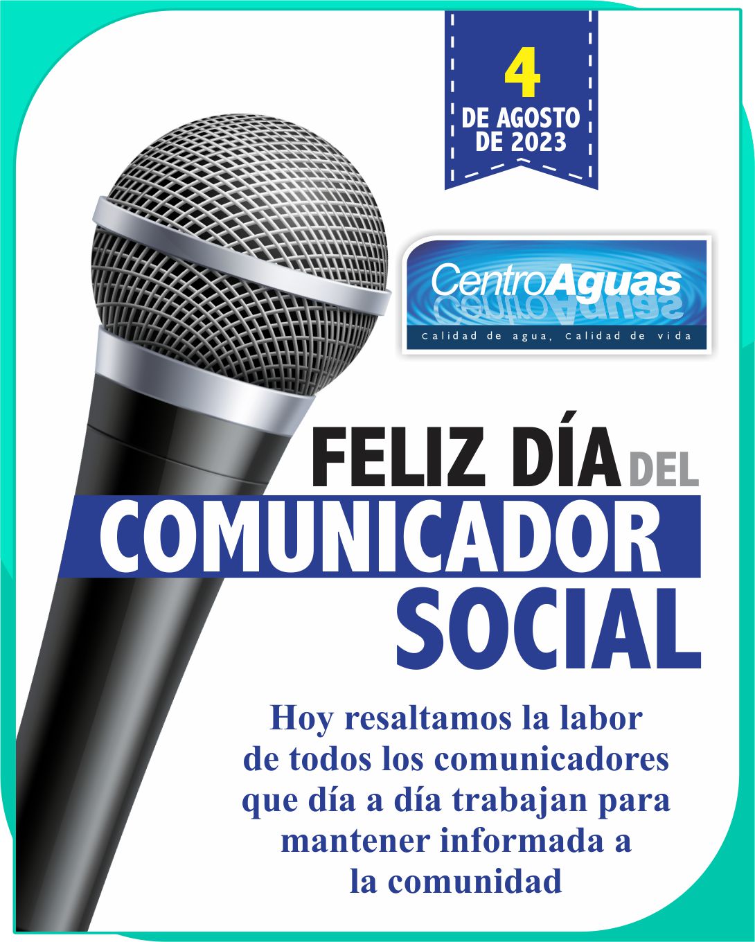 Feliz Día del Comunicador Social