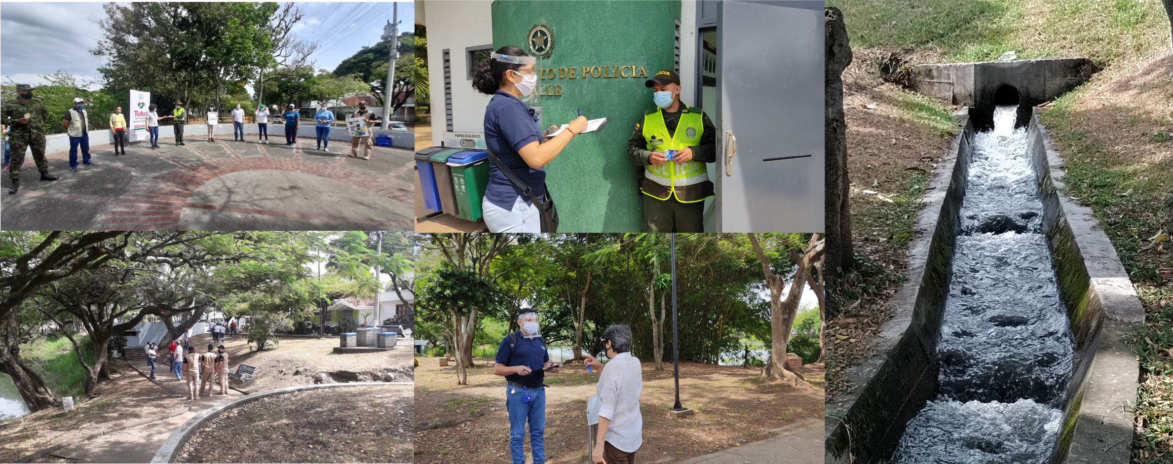 personal de centroaguas apoyando la limpieza al Lago Chilicote y jornada de capacitación Imagen representativa del personal de centroaguas apoyando la limpieza al Lago Chilicote y jornada de capacitación