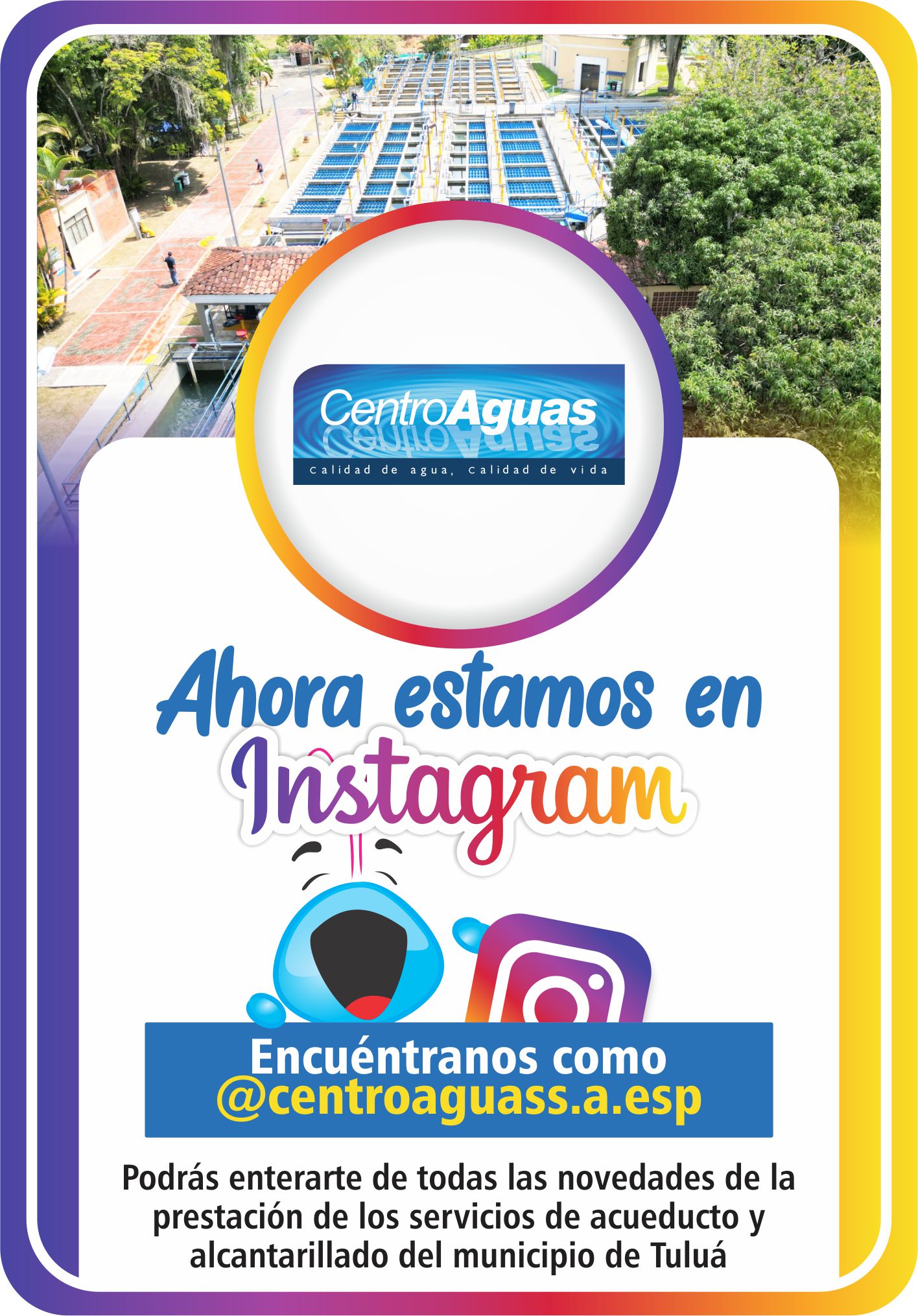 Ahora estamos en Instagram