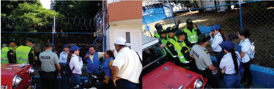 Imagen representativa del personal de Centroaguas capacitando a usuarios 