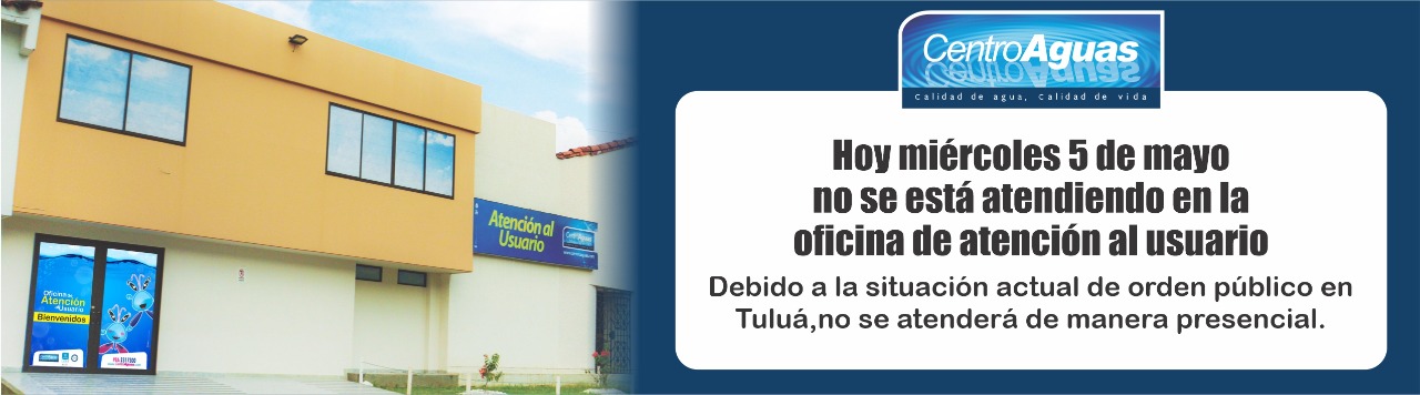 informacion a la comunidad que no se atenderá en la oficina de Atención al Usuario  Imagen representativa informando a la comunidad que no se atenderá en la oficina de Atención al Usuario