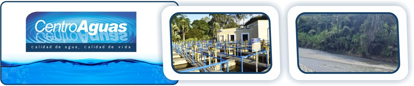 diseño con dos imágenes una de la planta de tratamiento y otra del río Tuluá