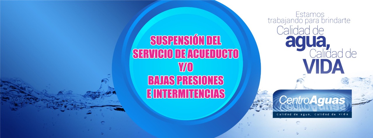 Suspensión del servicio y bajas presiones e intermitencias Diseño de suspensión del servicio y bajas presiones e intermitencias