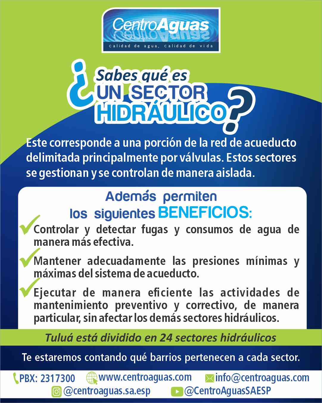 ¿Sabes qué es un sector hidráulico? 